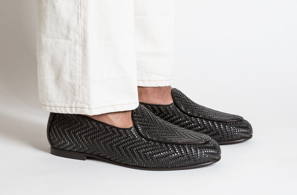 LOAFERS/TRESSÉ BLACK