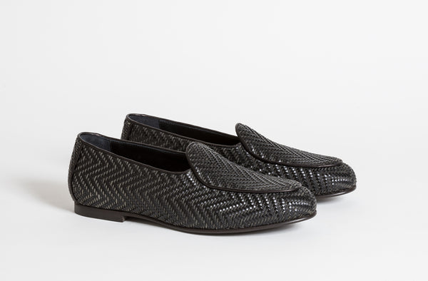 LOAFERS/TRESSÉ BLACK