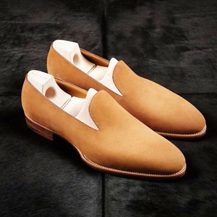 Brown Slip-On Loafers