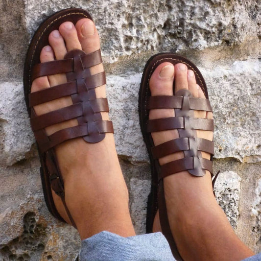 Men's Roman Style Strap Summer Sandal 02