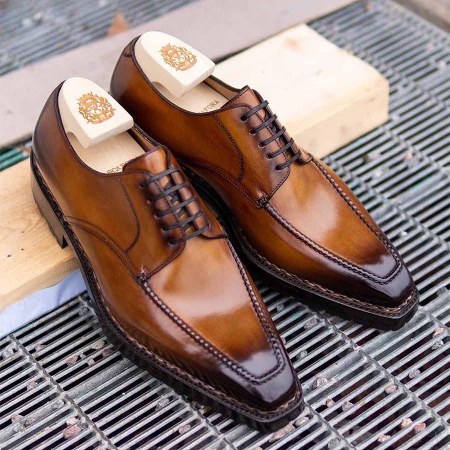Business Casual Brown Derbys