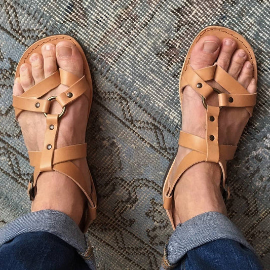 Men's Roman Style Strap Summer Sandal 04