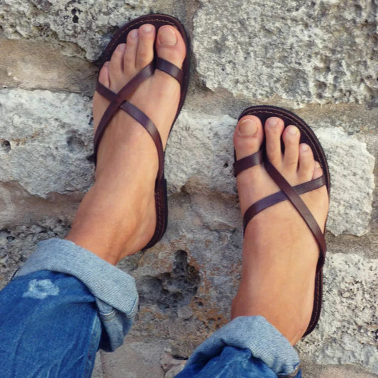 Men's Roman Style Strap Summer Sandal 03